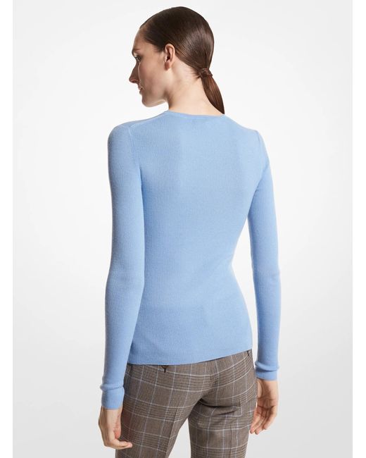 Mk Pullover Hutton di Michael Kors in Blue