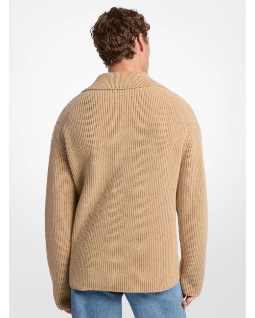 Mk Pullover di Michael Kors in Natural da Uomo