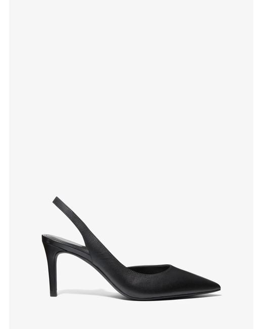 MICHAEL Michael Kors White Alina Flex Leather Pump