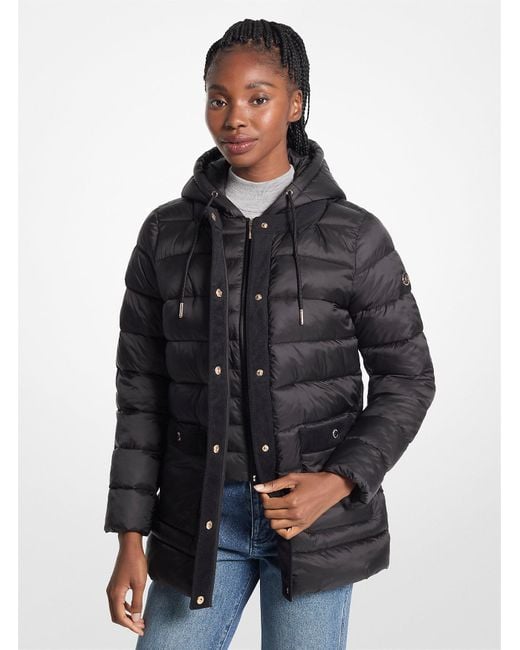 Chaqueta Michael Kors Puffer Packable Para Hombre Rojo