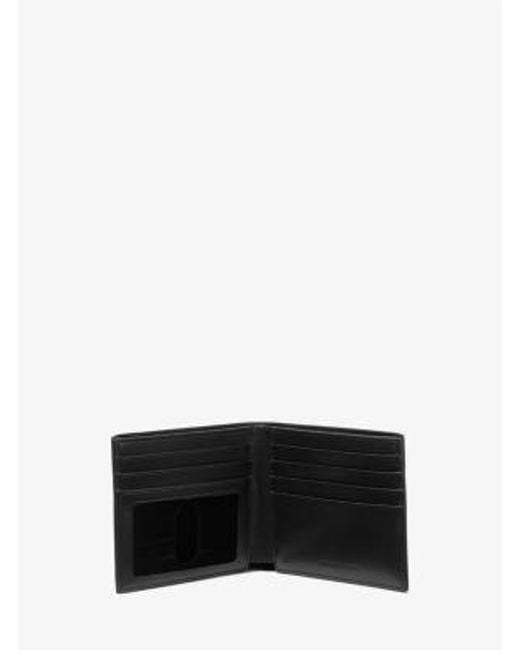 Michael Kors Gray Hudson Signature Logo Billfold Wallet for men