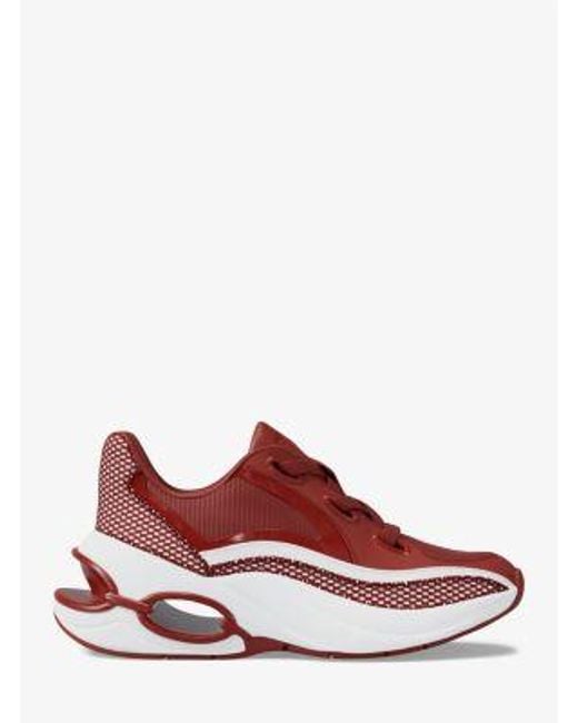 Mk Sneaker Toni di MICHAEL Michael Kors in Red