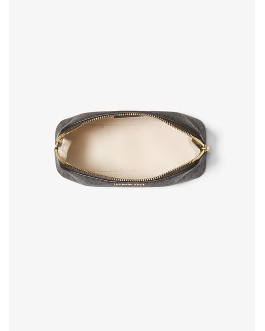 MICHAEL Michael Kors Brown Mk Jet Set Small Signature Logo Travel Kit