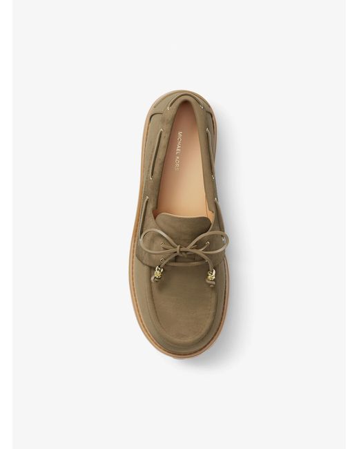 MICHAEL Michael Kors Natural Kenny Suede Loafer