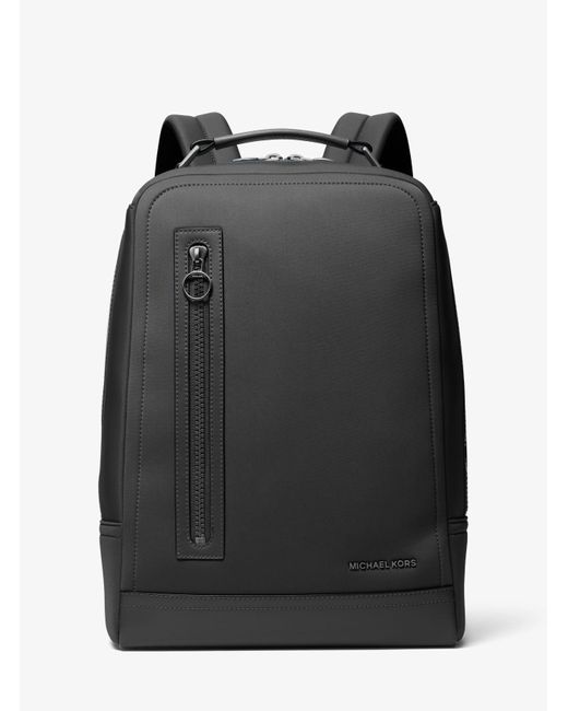 Michael Kors Black Mk Brooklyn Scuba Backpack for men