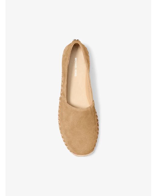 MICHAEL Michael Kors Natural Mk Kenzie Suede Espadrille