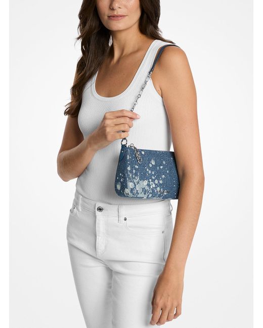Mk Pochette Media Empire di Michael Kors in Blue