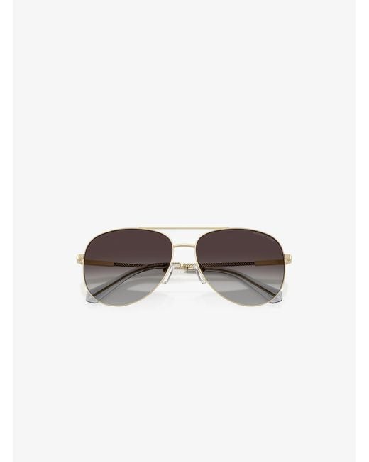 Michael Kors Metallic Mk Perledo Sunglasses