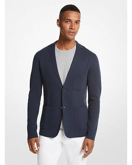 Sweatshirt blazer mens sale