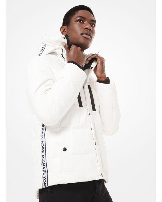michael kors jacket mens white