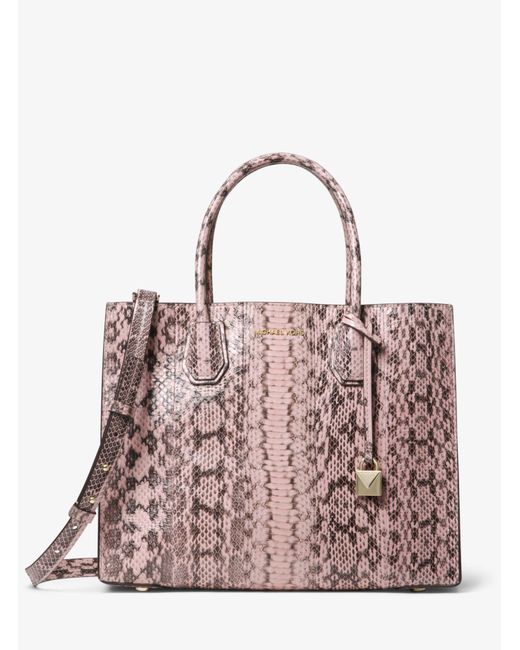 Michael Kors Snake Print Handbags | Mercari
