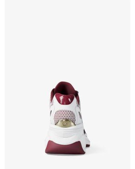 Mkzapatilla Zuma De Piel Y Malla MICHAEL Michael Kors de color White