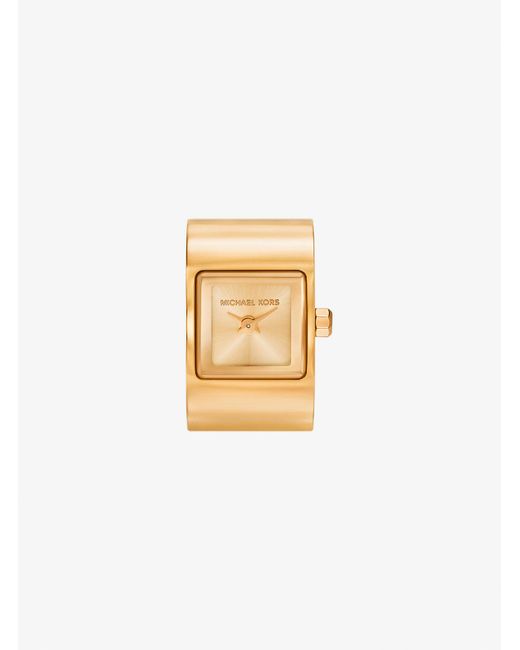 Mk Orologio Ad Anello Darrington Tonalità di Michael Kors in White