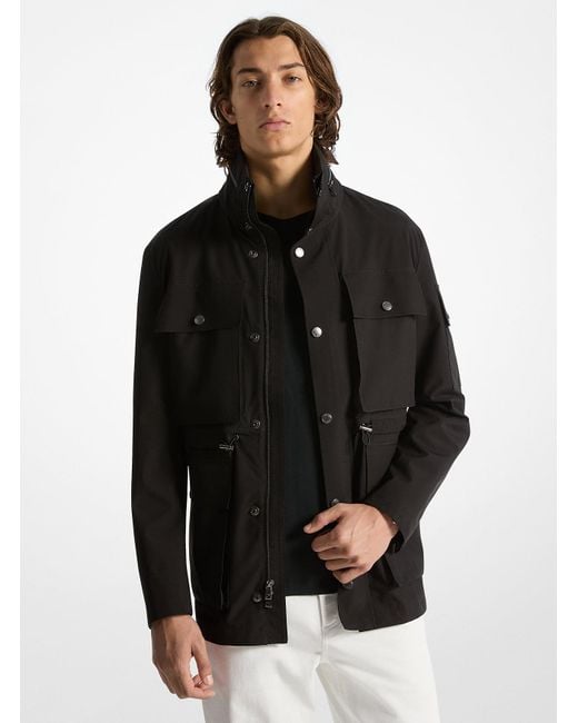 Mk Giacca Multitasche di Michael Kors in Black da Uomo