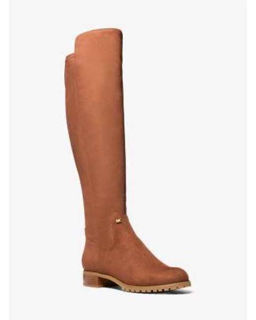 Michael Kors Brown Britt Riding Boot