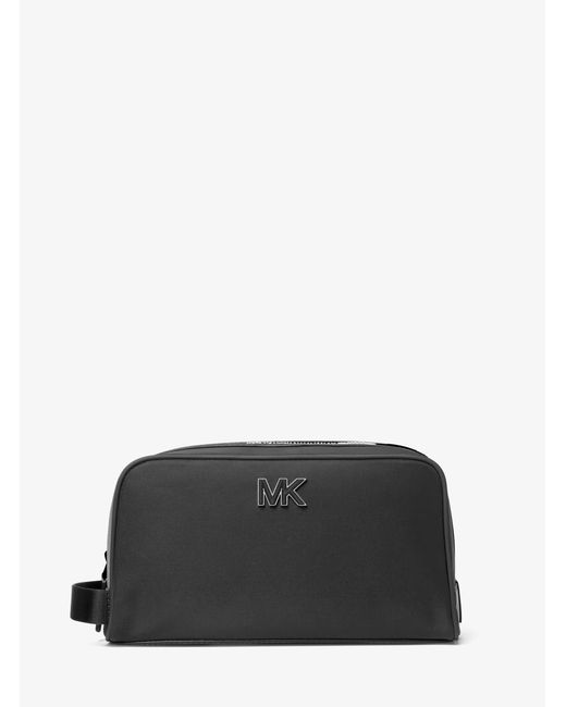 Michael Kors Black Eli Nylon Travel Kit for men
