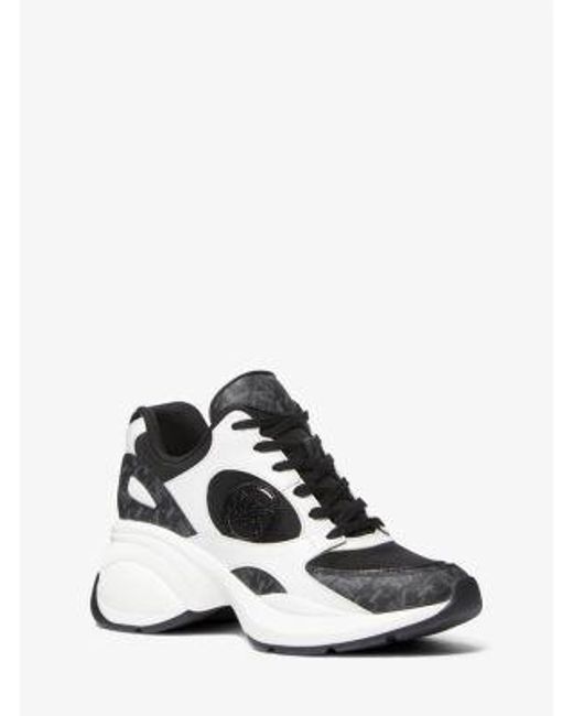 Mk Sneakers Zuma di Michael Kors in White