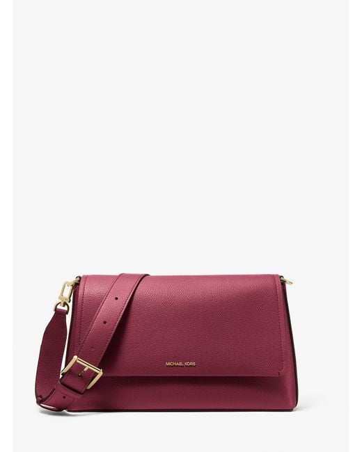 Mk Borsa A Tracolla Nessa Grande di MICHAEL Michael Kors in Purple