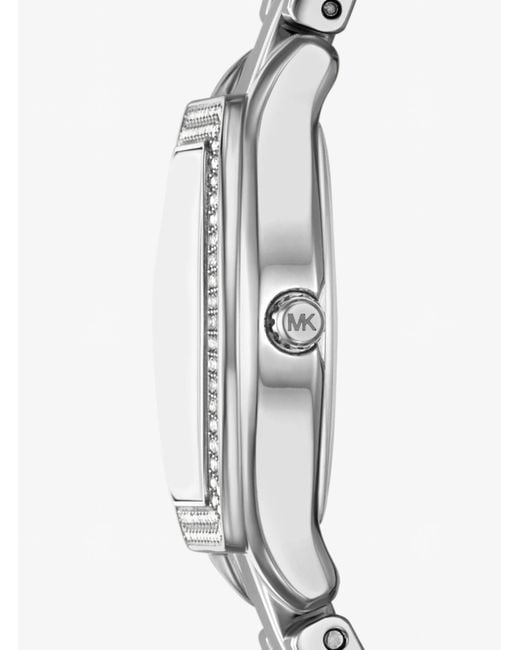 Michael Kors Blue Mk Petite Chelsea Pavé-Tone Watch