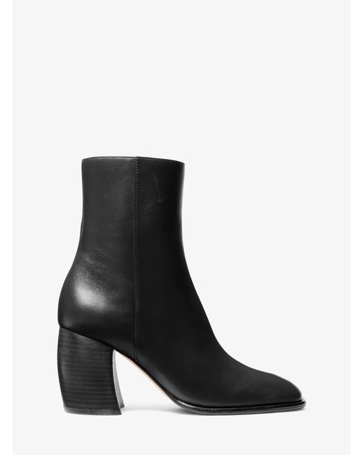 MICHAEL Michael Kors Black Maude Leather Boot