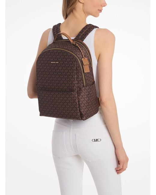 Michael Kors Brown Sable Large Backpack