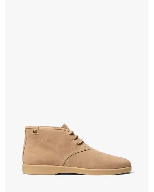 Michael Kors Natural Mk Wesley Suede Boot for men