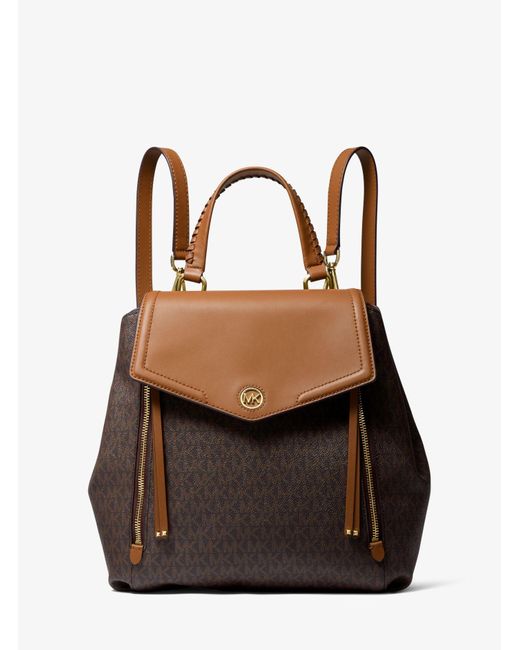 Michael Kors Freya Medium Logo Backpack | Lyst display picture 3