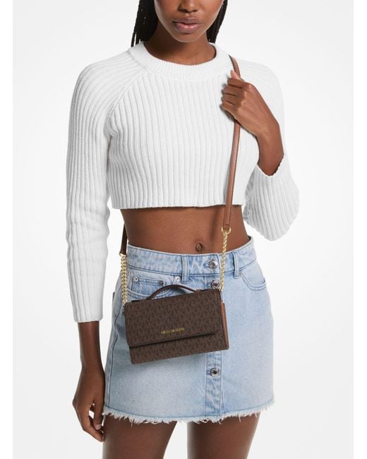 Michael kors jet hot sale set travel smartphone crossbody