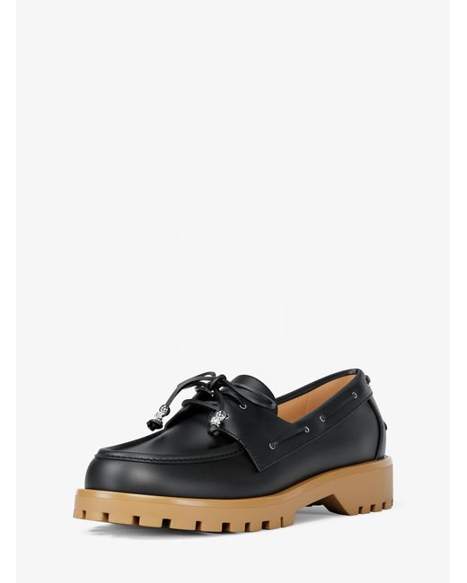 MICHAEL Michael Kors White Kenny Leather Loafer