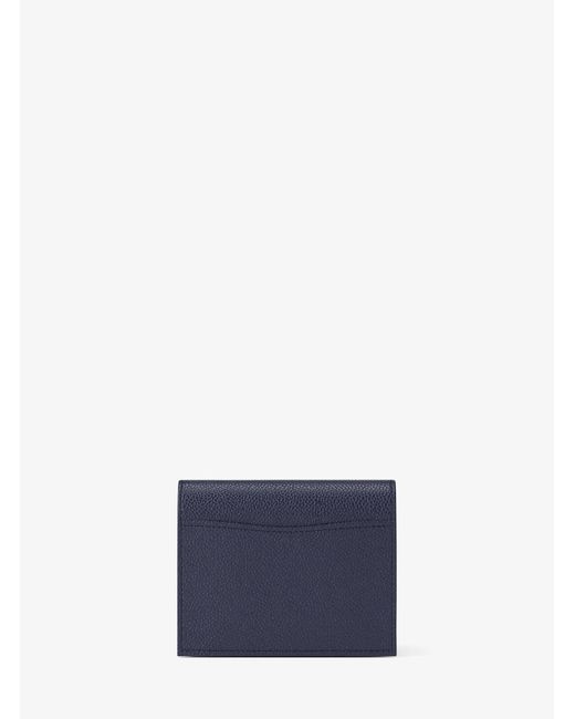 MICHAEL Michael Kors Blue Mk Hamilton Moderne Small Leather Wallet