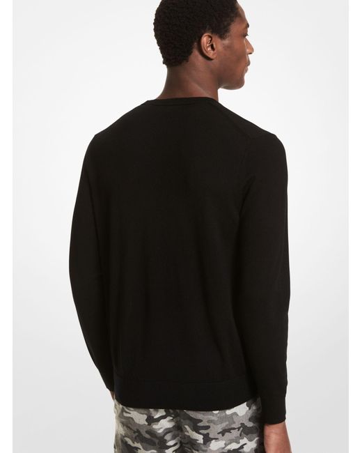 michael kors merino wool sweater