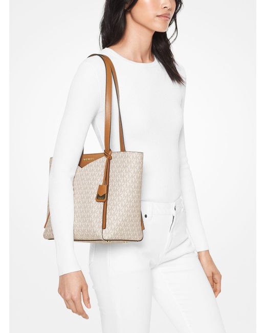 whitney small logo tote
