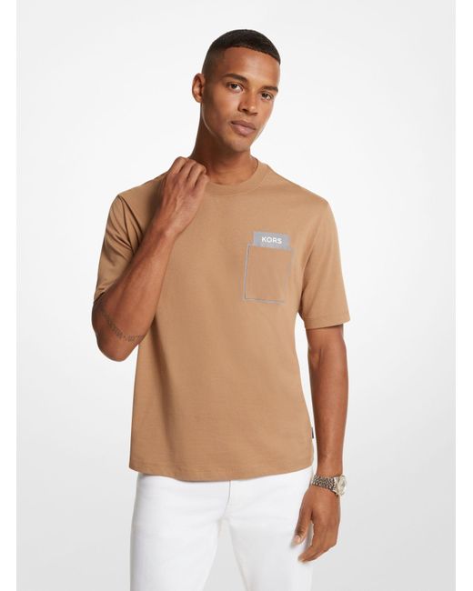 Camiseta de algodón con estampado Michael Kors de hombre de color Multicolor