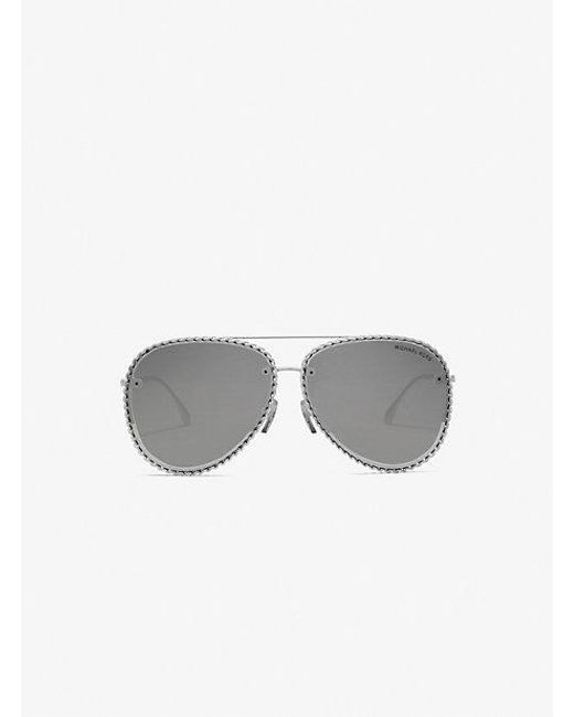Michael Kors Gray Mk Portofino Sunglasses