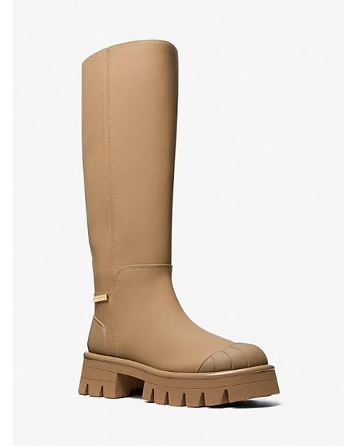 Michael Kors White Sydra Rubber Boot