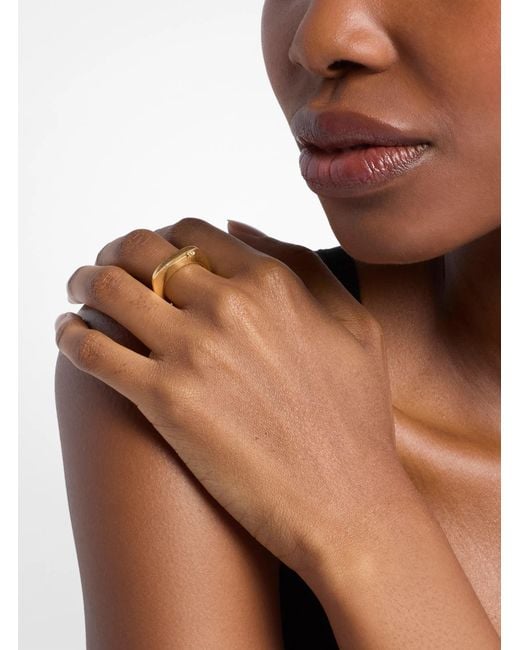 Michael Kors Metallic Square Ring