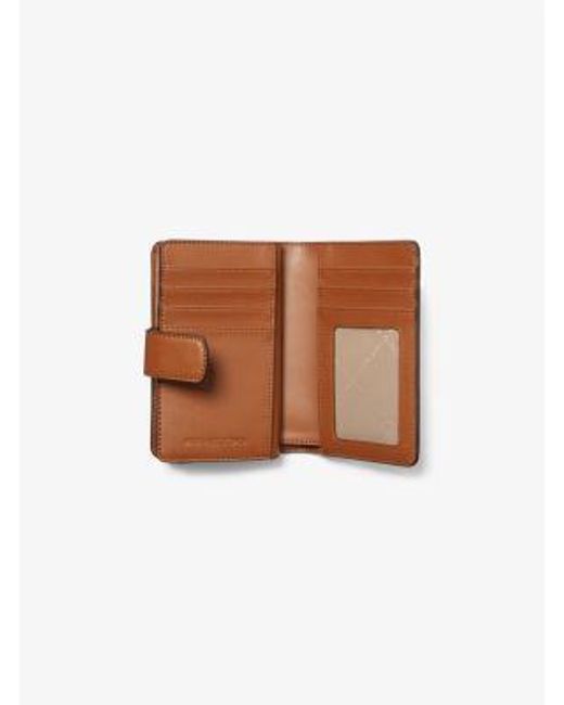 Michael Kors Natural Medium Signature Logo Wallet