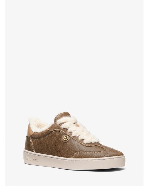 Mk Sneaker Scotty di MICHAEL Michael Kors in Natural