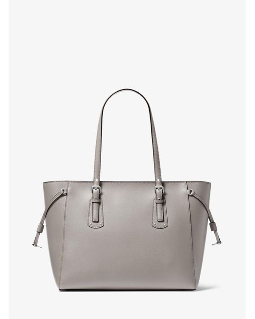 Michael kors voyager pearl grey discount