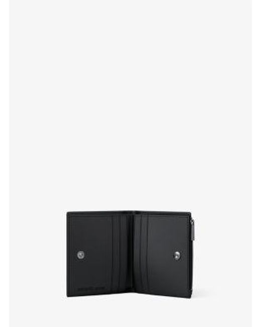 Michael Kors Green Mk Hudson Signature Logo Wallet for men