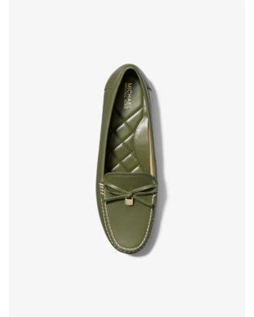 Michael kors slip on womens green sale