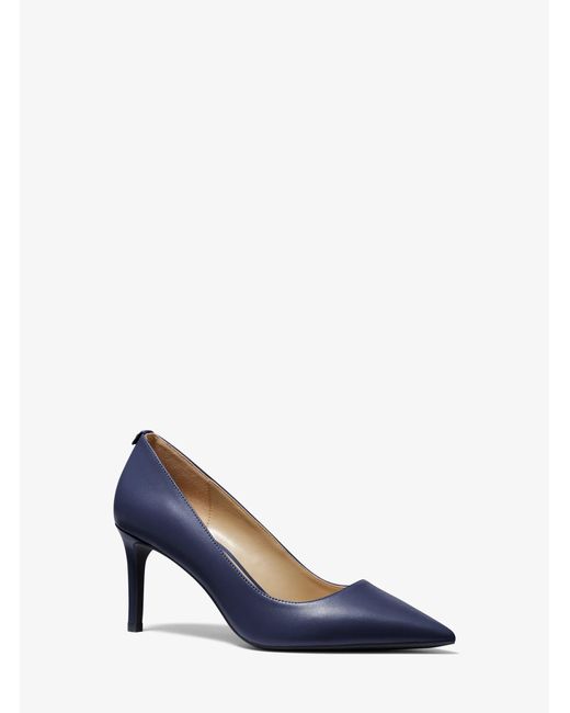 MICHAEL Michael Kors Blue Alina Flex Leather Pump