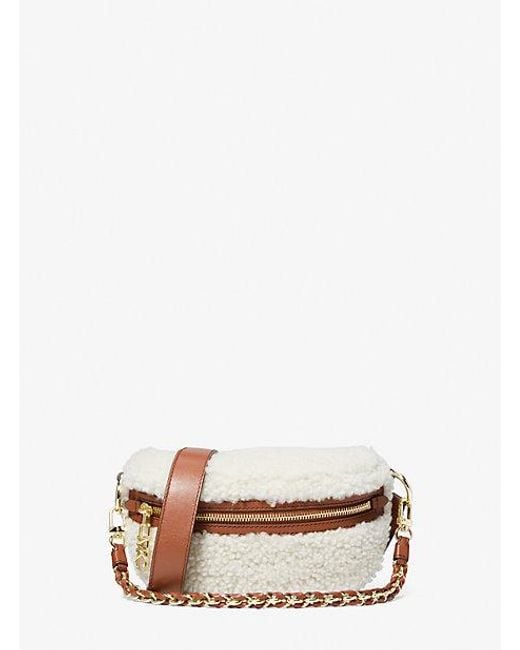 Michael Kors Multicolor Slater Extra-small Shearling Sling Pack