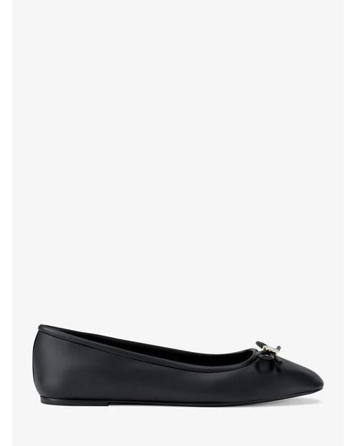 Michael Kors White Savannah Ballet Flat