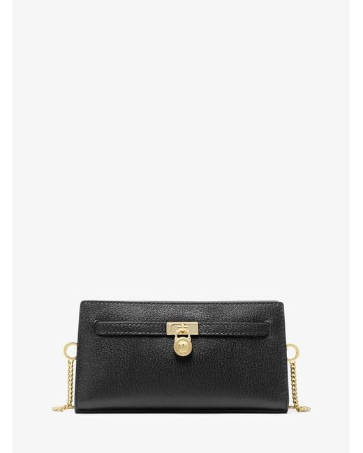 Michael Kors White Hamilton Moderne Extra-Small Leather Convertible Crossbody Bag