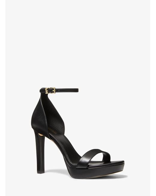 Michael Kors Black Margot Platform Sandal