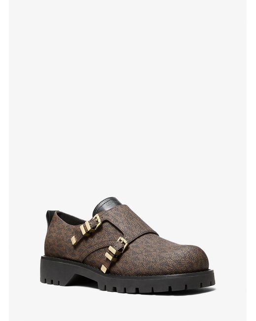 Mkloafer Darrington De Piel Con Logotipo MICHAEL Michael Kors de color White