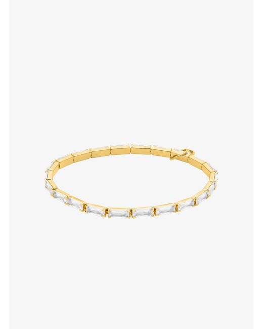 Michael Kors White Cubic Zirconia Tennis Bracelet