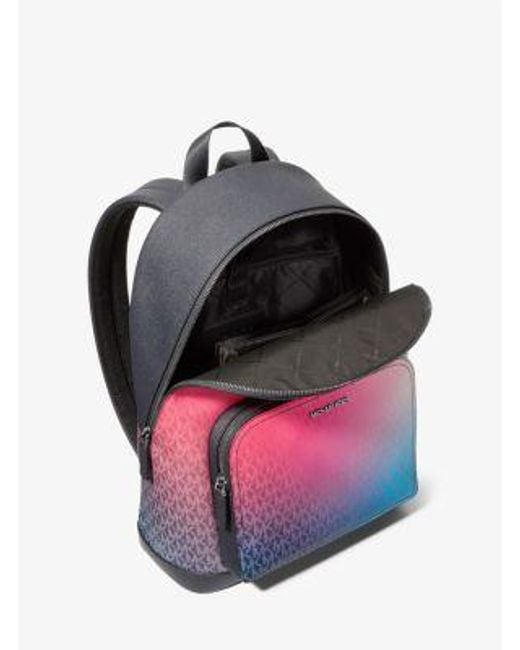 Michael Kors Pink Cooper Ombré Signature Logo Backpack for men