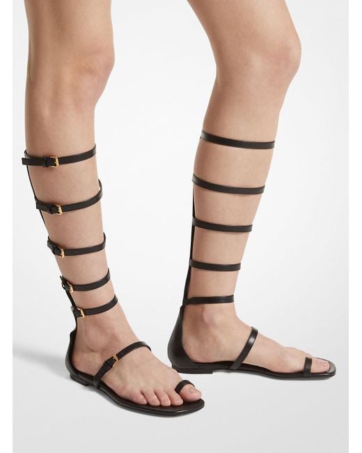 Mk Sandalo Gladiator Juliette di Michael Kors in White